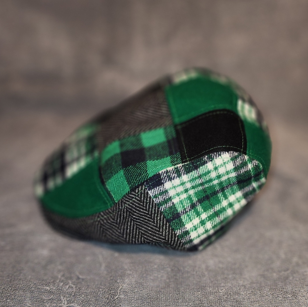 Boston Scally Company "The Slainte" Patchwork Cap